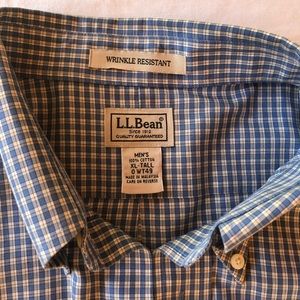 L.L. Bean men’s XL Tall long sleeve